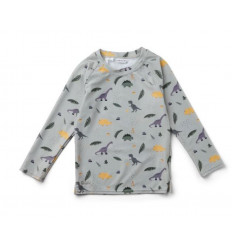 NOAH SWIM TEE DINO DOVE BLUE MIX 4-5Y 21