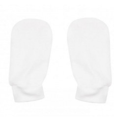 MITTENS NEWBORN WHITE 221