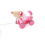 TREKFIGUURTJE HOND ROSE BELLETJE18M+ 201