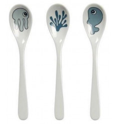 SPOON 3 PCS SEA FRIENDS BLUE 21