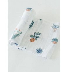 MUSLIN SWADDLE SINGLE PRICKLE POTS 22