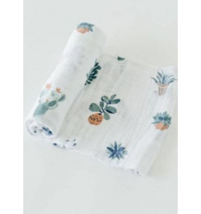 MUSLIN SWADDLE SINGLE PRICKLE POTS 22
