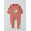 ROMPER DONKERROOD-IVOOR STREPEN 3M 21