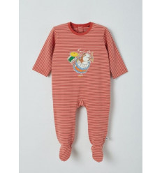 ROMPER DONKERROOD-IVOOR STREPEN 3M 21
