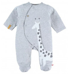 GRIJZE PYJAMA GIRAF KATOEN 1M 21