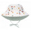 SUN BUCKET HAT SPOTTED WHITE 7-18M 21