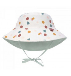 SUN BUCKET HAT SPOTTED WHITE 7-18M 21