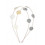 SHIMMER SHELL DOUBLE ALICE BAND META 211