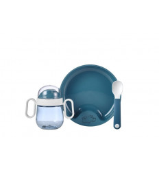 SET BABYSERVIES MIO 3-DELIG DEEP BLUE 22