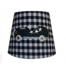 HANGLAMP RACECAR JEANS BLUE SQUARES 6
