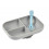SET REPAS SIL 2 P COMPARTIMENTE GREY 243