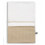 DEKBEDOVERTREK 100X135CM CABLE BEIGE 221