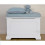 COFFRE 50X40X75 CM BLANC MILA 6