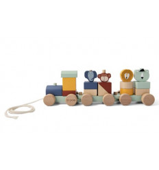 WOODEN ANIMAL TRAIN 25