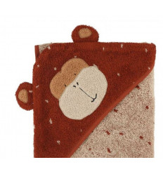 HOODED TOWEL 70X130CM MR. MONKEY 25