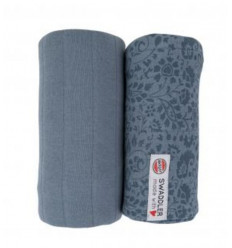 SWADDLER 2-PACK FLOWER TRIBE OCEAN 21