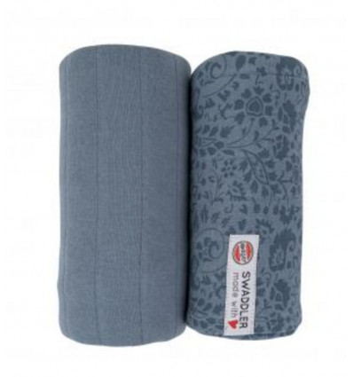 SWADDLER 2-PACK FLOWER TRIBE OCEAN 21