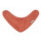 BANDANA BIB DOUBLED APRICOT BLUSH 25