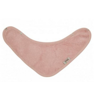 BANDANA BIB DOUBLED MISTY ROSE 25