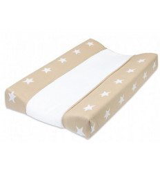 AANKLEEDKUSSENHOES STAR BEIGE/WIT 21
