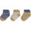 SNEAK SOCK GOTS 3P ANTHRAC/OLIVE12-14 25