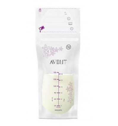 MOEDERMELK BEWAARZAKJES 180ML 24