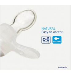 DIFRAX FOPSPEEN NATURAL 0-6M GEEL 23