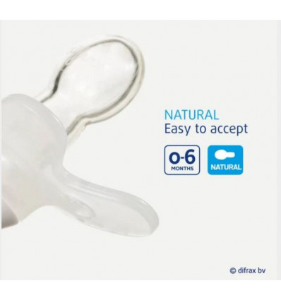 DIFRAX FOPSPEEN NATURAL 0-6M GEEL 23
