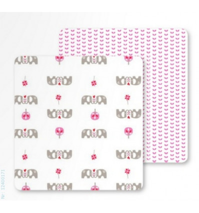 HOUSSE 100X135 ELEPHANT ROSE 4