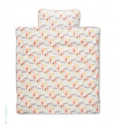 HOUSSE 80X80 RENARD ROSE 4