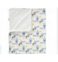 COUVERTURE BERCEAU RENARD BLEU 4