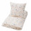 BEDDING BABY 70X100 LEAVES ROSE 21