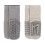 ANTI-SLIP SOCK 2P GREY/BEIGE 19-22 25