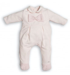 BO G CHIC COMBI KNITTED XXL BOW PINK 201