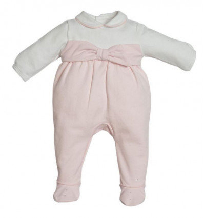 BO G GIRLY COMBI XXL BOW WHITE-PINK 201