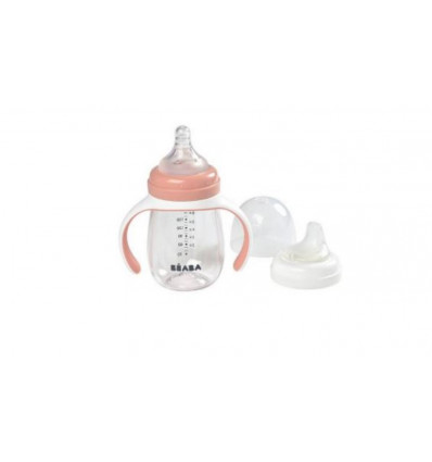 EVOLUTIE 2IN1 DRINKBEKER 210 OLDPINK 243