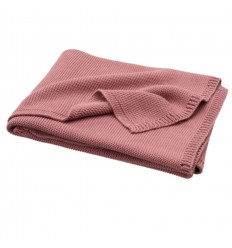 KNITTED BLANKET 80X100 UNI ROSE DAWN 21
