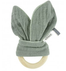 TEETHER RABBIT BLISS OLIVE 232