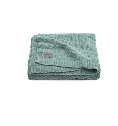 DEKEN 75X100CM RIVER KNIT ASH GREEN 22