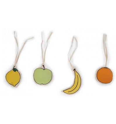 GYMTOYS FRUITS CANVAS 4PCS 22