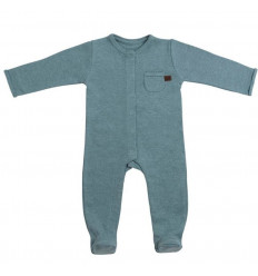 PYJAMA VOETJES MEL.50 STONEGREEN 231