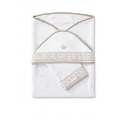 BATH CAPE ARNE ETHNIC WHITE UNIQU 24