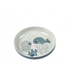 YUMMY MINI PLATE SEA FRIENDS BLUE 21