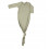 KNOTTED BABY GOWN 0-3M WHISPERGREEN 221