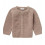 U CARDIGAN KNIT NAGA TAUPE MELANGE 68 21