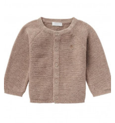 U CARDIGAN KNIT NAGA TAUPE MELANGE 68 21