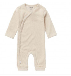 U PLAYSUIT LS RIB NEVIS OATMEAL 56 21