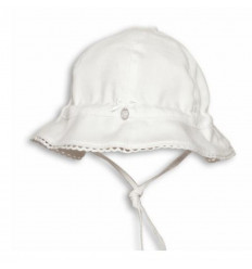 WHITE GIRLS HAT TULIP 44 21