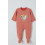 ROMPER DONKERROOD-IVOOR STREPEN 6M 21