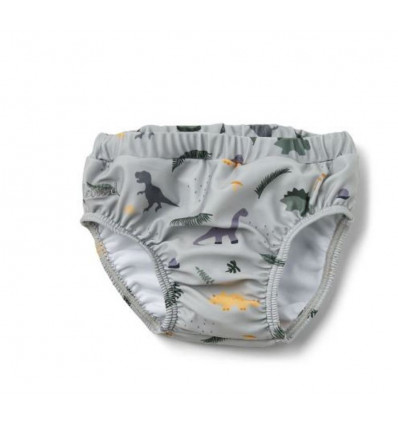 BABY SWIM PANTS DINO DOVE BLUE 1-3M 21
